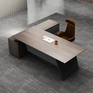 Office Table Board Office Furniture Luxury Modern CEO Boss Manager L Shaped Executive Office Desk