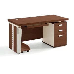 Factory Wholesale Modern Style Office desk Multi Drawers Home furniture wooden computer desk